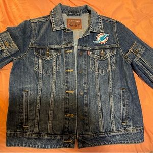 Miami Dolphins jean jacket